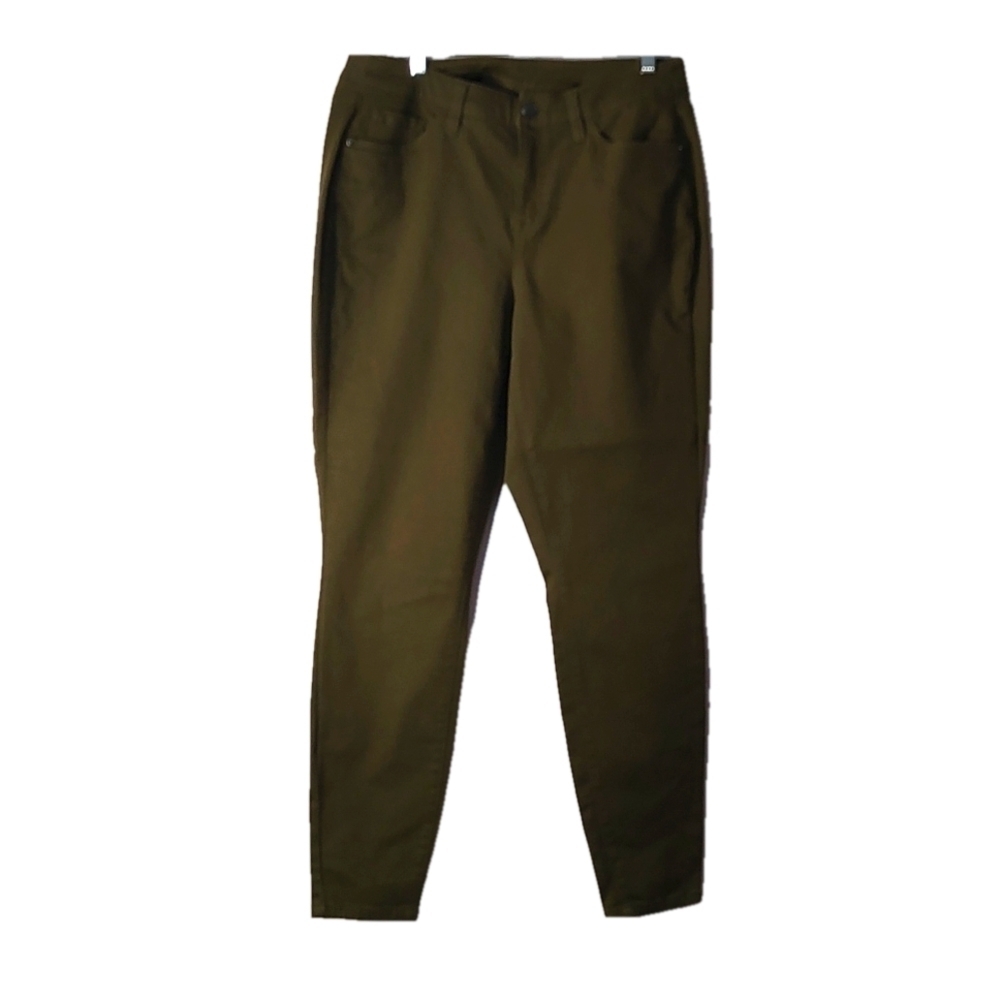Lane Bryant Army Green Jeans Size 14